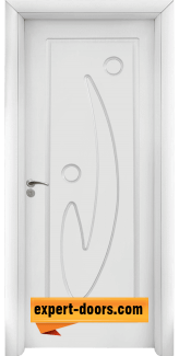 Интериорна врата серия Стандарт, модел 070 P W, цвят Бял